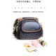 Gu Qiao Big Gold Bag Hong Kong Gu Qiao Marke 2024 Spring Neues Tiktok Spot Fashion Hand-in-Cross Crossbody Ladies Temperatur Bag Schwarz schwarz
