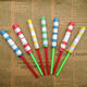 Coolle Ding Ding Children's Magic Sticks juguetes retráctiles de barra retráctil regalos tradicionales de kindergarten regalos de premio para niños post-8090 modelo medio [130 cm de omisión de largo] [10 paquetes]
