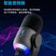 Logitech Yeti GX usb microphone desktop computer microphone dynamic microphone professional gaming RGB lighting effect Type-C interface Yeti GX black stand (intelligent noise reduction can block keyboard sound)