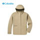 Columbia24秋冬新款Columbia哥伦比亚户外防水透气单层冲锋衣外套女XR3937 191 S