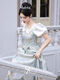 
Lingkaqi high-end evening dress female host student art exam temperament light luxury niche French banquet annual conference long skirt high sense picture color M