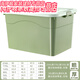 ABDT thickened large storage box household plastic clothing storage box large box box moving storage box Cornus officinalis powder extra thick upgrade 280# length 80 width 59 height 47.5cm