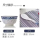 Detif bowls and plates set household Jingdezhen bowls and chopsticks ceramics eating bowls dishes noodles soup bowls fish plates spoon combination tableware blue and white 2 bowls 2 spoons