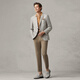 GORNIA men's single suit wool business fashion striped middle-aged suit jacket men's GBS21110500 grey 165B