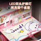 Kinderspeicher Kinderstudienschreibtisch und Stuhl Set Kinderschreibtisch und Stuhl Set für Primary- und Sekundarschüler. Schüler der Schüler und Stuhl Set für das Heben von Kinderschreibern Pink Bear-80cm-Lesen + Korrektor
