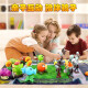 
Plant vs. Zombie Toys Genuine Set Soft Glue Flame Pea Shooter Female Boy Eject Giant Full Set Children's Birthday Gift 686-35 [10-piece Set] 8 Plant + 2 Zombies
