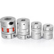 DFC aluminum alloy plum blossom coupling high torque CNC lathe screw rod elastic star motor coupling sleeve outer diameter 120 length 160 hole diameter 22 to 60 optional
