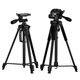 Banmeiluo suitable for fishing lamp holder camera tripod F360T telescope tripod live broadcast stand F13T black iron F-3520T black iron pipe 1.42 meters + color box + pull