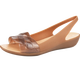 Crocs (Crocs) Frauenschuhe Isabella Open-Toe Leichtes Sommer kleiner Absatz lässig Sandalen offizielle Flaggschiff echt 203228-689-Coral Red 36-37 (W6) 230 mm