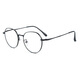 Jeunes vieilles lunettes pour femmes, cadre complet à la mode confortable High-définition Ultra-Light Lunes N688 Black +150 degrés