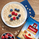 
Quaker instant oatmeal 1478g*1 bag for breakfast, nutritious cereal meal replacement original cereal flakes, instantly added amount 400g50g1 bag