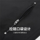 与狼共舞【加绒】可拆卸连帽夹克男2024秋冬新款肌理格纹休闲男士外套1047 黑色001 S (165)