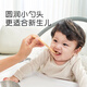 Shixi Silicone Spoon Baby Baby Spoon Fruit Pure Rice Noodle Spoon Children's Tableware Supplementary Spoon + Newborn Soft Spoon