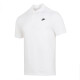 Nike T-Shirt Kurzärärmelte Herren Sommer Neuer Klassiker Lapel Polo-Hemd Fitness Sportswear atmungsaktives lässiges Top FN3895-100 White S