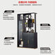 La première armoire d'entrée de peinture est une simple partition moderne, un armoire de décoration de salon de luxe léger, une armoire à écran, une armoire à vin, une armoire de rangement, une armoire de chambre, une armoire à chaussures, 1591 Black 1,21 mètres Installation de forfait