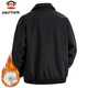 Paul Frank Jacket Men's Autumn and Winter American Functional Work Jacket Men's Trendy Brand Top Men's Black Velvet XL
