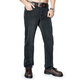 Jeep (Jeep) neuer Stil Jeans Business Casual Herren Long Hosen Frühling und Herbst Herren Mid-T-Taist Straight Jeans Herren Dicke Stil J679 Schwarz Größe 34 Größe 2 Fuß 6 Taille
