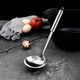 Spatule maxcook spatule spatule ensemble en acier inoxydable épaissis de sauté spatule grande cuillère 2 pièces McCU6200