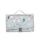 Antarctic portable baby diaper pad Oxford cloth diaper separating portable diaper storage mommy bag gray
