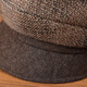PTAH wool blended beret, versatile retro wool wool, warm temperament, Japanese autumn and winter hat, British painter hat, golden sand color