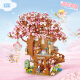 LOZ Assemblé Model Model Model Home Decoration Men and Women 1 juin Juin's Child's Day Toys Birthday Gift 1381 Cherry Tree House