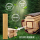 Muchen pure solid wood floor household locks floor heating maternity and baby grade environmentally friendly black walnut Myanmar teak log Myanmar teak flat lock 1050*148 customized square