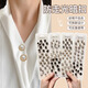 Daiyan neckline anti-glare concealed buckle clothes chest fixed brooch button accessories pins sewing-free artifact invisible small buckle anti-glare concealed buckle random 10 pieces