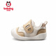 Babudou children's shoes baby toddler shoes soft sole anti-slip autumn style breathable anti-collision functional shoes for boys and girls baby shoes khaki 21