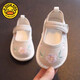 
G.DUCKKIDS little yellow duck old Beijing children's cloth shoes pure handmade thousand-layer sole princess style super soft girl 0-6-year-old shoes Pink 693-2 Daisy 160 inner length 15.5cm about 3 years old