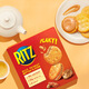 RITZ(Ritz)夹心可酥饼 723g 花生酱口味饼干咸甜零食年货 整盒装18小袋