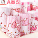 Hello Kitty children's underwear baby children girls 5-pack triangle boxer briefs shorts head N254 color 160