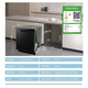 Haier built-in dishwasher, dual micro steam washing W30MAX upgraded model, 16 sets of large-capacity maternal and child-grade sterilization and decontamination integrated smart door opening, quick-drying, first-class water efficiency, 15 sets of W20, the first choice for cost-effectiveness + zoned fine washing + first-class water efficiency