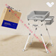
ABCMOKOO Oti Diaper Table Baby Care Table No Installation Folding Multifunctional Baby Bath Dildo Table Morandi Gray [Oti-AIR Style + Bath Bath Bath Mat