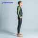 Decathlon surf suit men's one-piece neoprene swimsuit gelcoat waterproof mother-in-law outdoor non-sun warm thickened fluorescent grass green 44