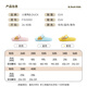 B.Duck Little Yellow Duck Children's Shoes Girls' Slippers Girls' Four Seasons Slippers Indoor Home Shoes Cartoon 5901 Yellow 32