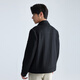 Lilang Fashion Fashion Men's Clothing [Textura Jacquard] Abrigo de lana de lana de lana de lana de lana de lana.