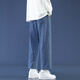 Foss Phil High Street Jeans Nine-Cross Men's Summer delgado y transpirable American American Sports y pantalones de ocio de moda 718-K830 Blue oscuro XL [recomendado 145-160Jin [Jin equivale a 0.5 kg]]]