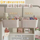 
Bedside basket baby bedside diaper diaper storage box bed fence storage bag bed hanging storage bag apricot color