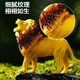 Wild Knight Children's Toys Animal World Boys Puzzle Soft Glue Model Model Set Box 40 Подарки на день рождения