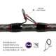 Casa de pesca (Tsurinoya) Fishing House Elite Tercera Generación Coda Universal Lure Rod High Sensory Perch Accessories Fuji Accesorios 2.09m Manejo de pistola C692ml Tipo de una etapa