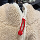 Nike (Nike) jacket men's 2025 spring new imitation lamb velvet outdoor fitness sportswear warm and comfortable stand collar casual clip FZ6194-126 light khaki new year model M