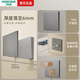 
Hongyan E9 ultra-thin matte skin-sensing switch socket panel for household 86 type dual control five-hole concealed wall E9 gray oblique five-hole socket