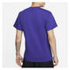 T-shirt respirant à manches sportives décontractées de Nike Nike Nike Nike pour hommes DD1289-010 SZ BQ7343-470 S