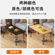Pumeisen Folding Tea Table for Living Room Small Table Kang Table Simple Small Apartment Bay Window Tea Table Bedroom Learning Computer Low Table Log Color Folding Model 60*40*33
