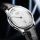 
Boman official website German certified brand watch men's mechanical watch fully automatic men's watch calendar luminous waterproof men's watch [SF] 3882 silver shell white surface - silver steel belt 39mm