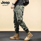 Jeep Spirit Jeep Works Pants Мужчины весенние и осенние мужские модные спортивные спортивные универсальные модные мужские брюки. Случайные брюки мужские брюки мужчин 679 Хаки обычный размер 30 (120 Jin [Jin равняется 0,5 кг] -130 Jin [Jin равно 0,5 кг]))
