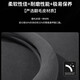 Car steering wheel cover, all-season suede handlebar cover, new ultra-thin anti-slip sweat-absorbent breathable protective cover, meteorite gray round