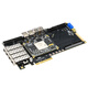 璞致FPGA开发板 xilinxZYNQ7035  XC7Z045PCIe 光纤XC7Z100 4.3寸LCD套餐 PZ7100-KFB-900-专