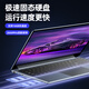 H&U&W National Bank 2025 New Intel + Core i7 Laptop Thin and Lightweight Student Office Portable High-Performance Gaming Laptop Business Design AI Standard Pressure Laptop Silver 4K Level 9D LCD Screen 16th Generation AI Core Version + Fingerprint/Backlight 8G Memory/256G Super Speed ​​Hard Drive