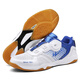 
Double Star Batty Table Tennis Shoes Men and Women Adult Children's Mesh Breathable Badminton Sports Shoes Lightweight Shoes Shoes Training Tennis Shoes White and Blue (Table and Badminton) 34